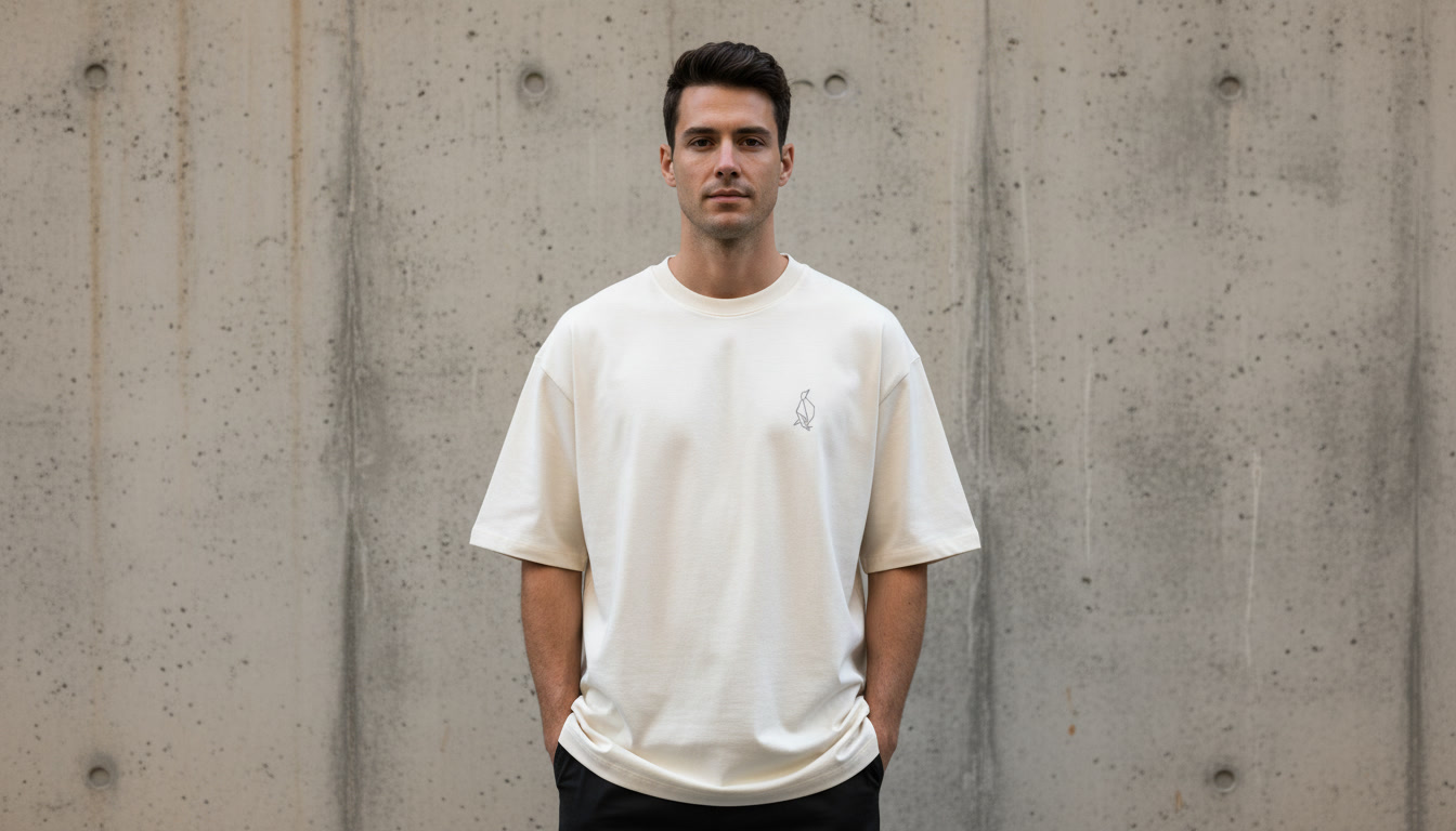 gemini 2.5 flash image premium minimalist streetwear brand photography australian male female model wea 0